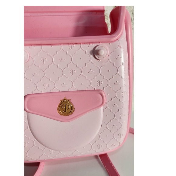 Disney Princess Backpack Purse Pink Belle Ariel Jasmine Girls Shoulder Bag - Picture 6 of 8